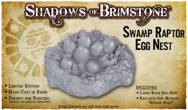Shadows of Brimstone - Swamp Raptor Egg Nest (Dark Stone Forge)
