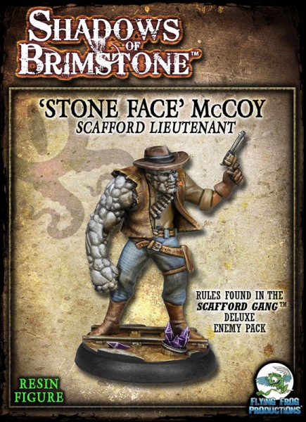Shadows of Brimstone - &#039;Stone Face&#039; McCoy (Resin Special Enemy)