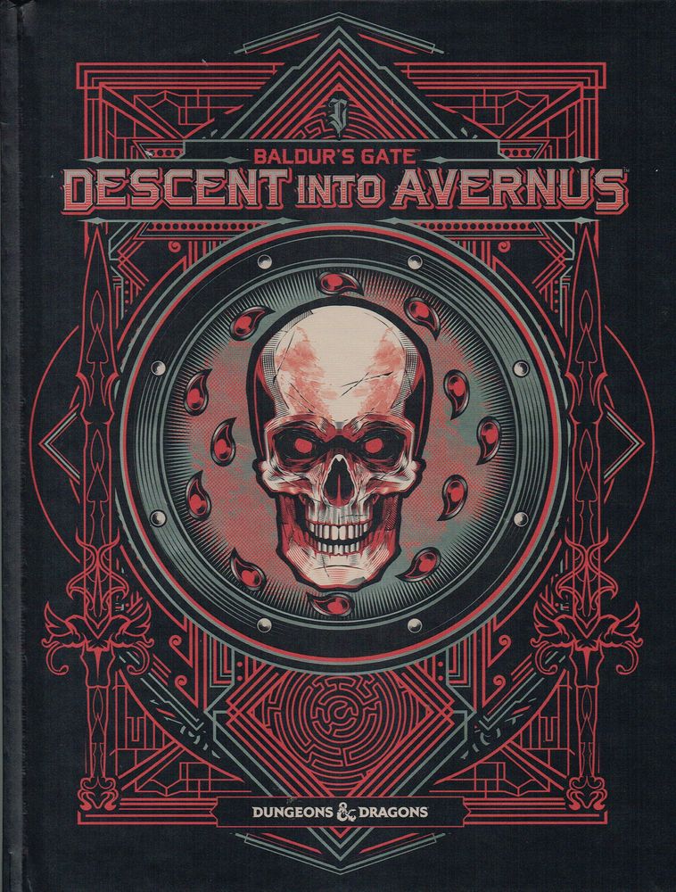 Dungeons & Dragons Baldur`s Gate Descent into Avernus Book Alternate Cover NEW! 