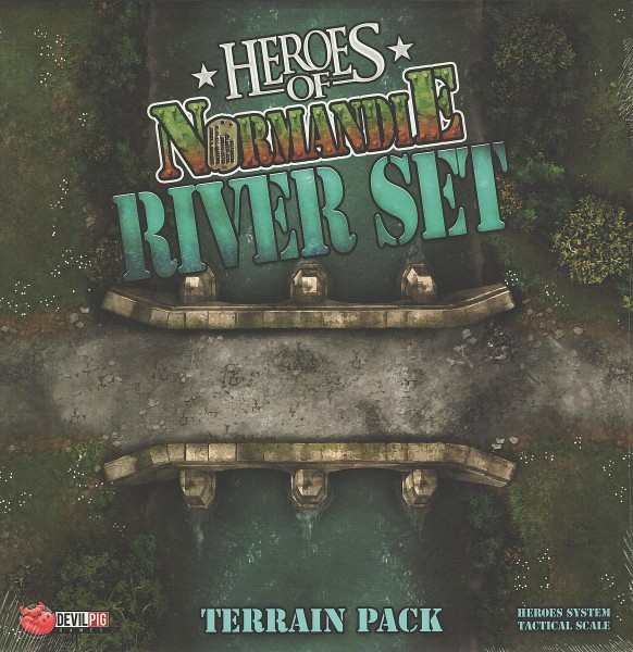 Heroes of Normandie - River Set: Terrain Pack