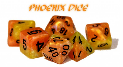 Halfsies Dice: Phoenix Dice