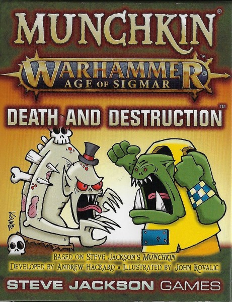 Munchkin: Warhammer Age of Sigmar - Death &amp; Destruction