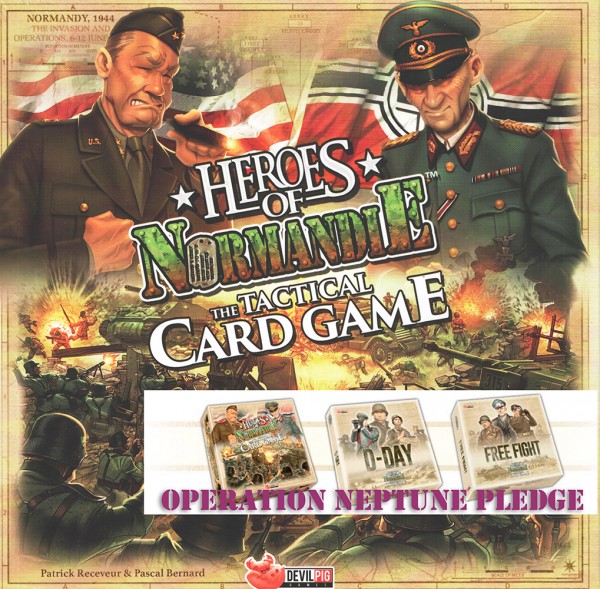 Heroes of Normandie: The Tactical Card Game - Operation Neptune Pledge