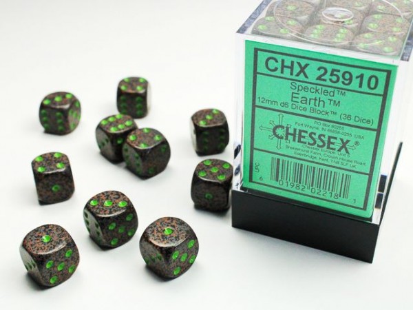 Chessex Speckled Earth - 36 w6