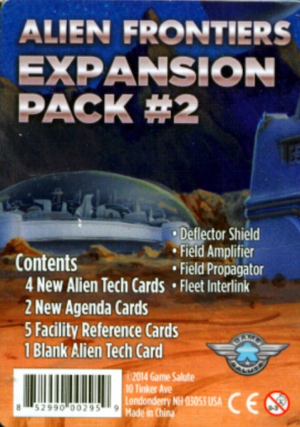 Alien Frontiers - Expansion Pack #2