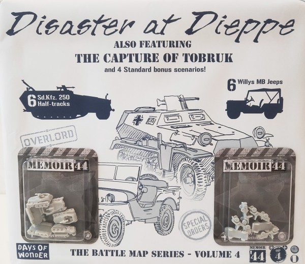 Memoir&#039;44 - Disaster at Dieppe (Battle Map 4)