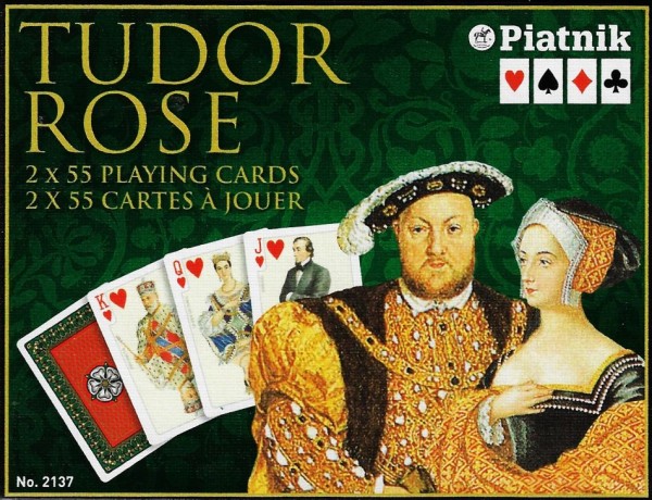 Bridge Kartenblätter Tudor Rose