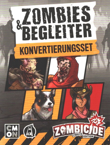 Zombicide 2. Edition: Zombies &amp; Begleiter Konvertierungsset