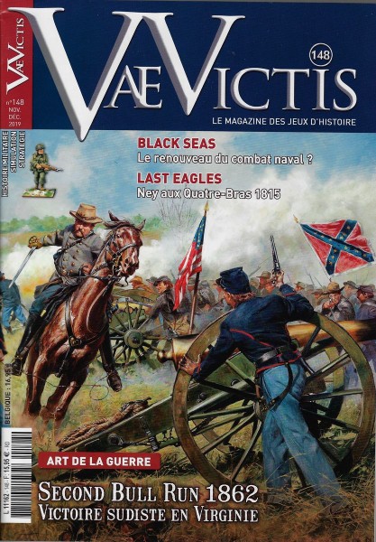 Vae Victis Magazine #148 - Second Bull Run, 1862 (with printed English Rules !)