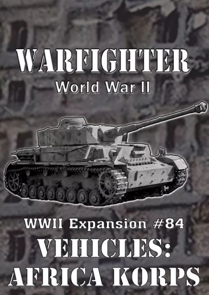 Warfighter WWII - Vehicles: Afrika Korps (Exp. #84)