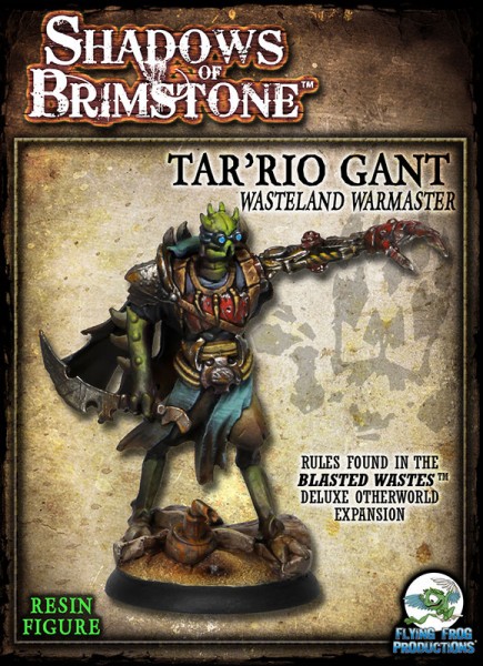 Shadows of Brimstone - Tar&#039;Rio Gant, Wasteland Warmaster (Thermal Plastic Special Enemy)