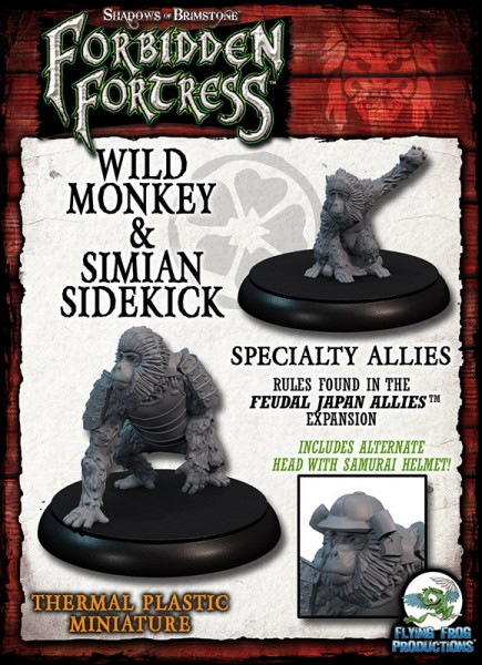 Forbidden Fortress - Wild Monkey &amp; Simian Sidekick (Thermal Plastic Special Ally)