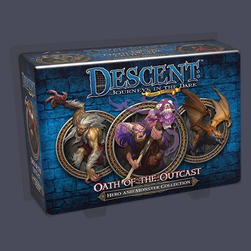 Descent 2nd Edition - Hero &amp; Monster Oath of Outcast