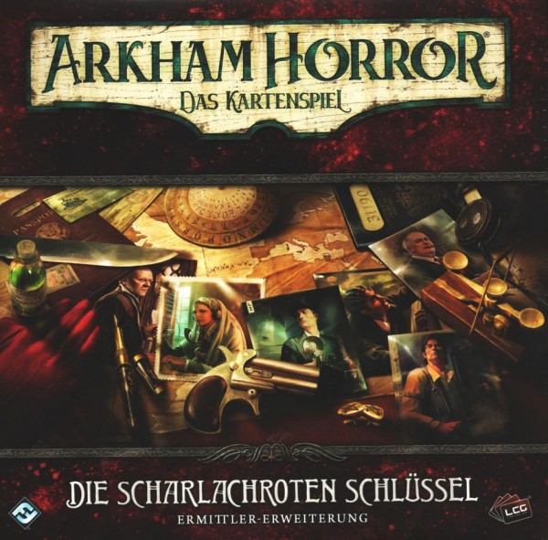 Arkham Horror LCG: Die scharlachroten Schlüssel (Ermittler-Erweiterung)