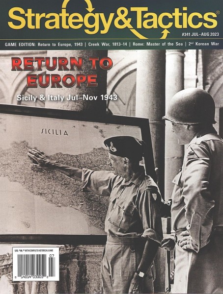 Strategy &amp; Tactics # 341 - Return to Europe, Sicily &amp; Italy 1943