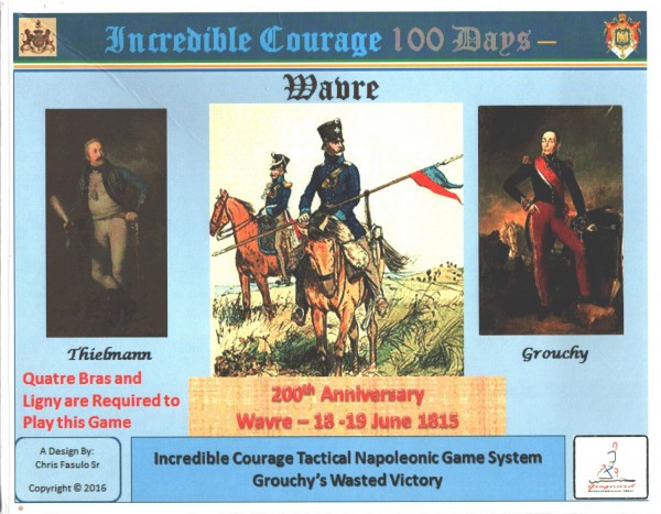 Incredible Courage 100 Days - Wavre Expansion