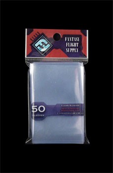 Mini Sleeves EU Board Game 44x68 mm transparent (red)