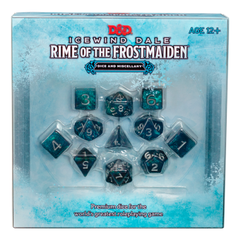 D&amp;D Icewind Dale: Rime of the Frostmaiden - Dice Set