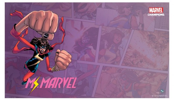 Marvel Champions: Ms. Marvel Game Mat