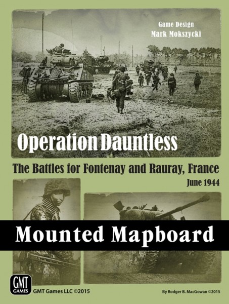 Operation Dauntless / Red Winter: Mounted Mapboard
