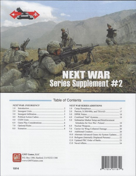 Next War: Supplement #2 Insurgency