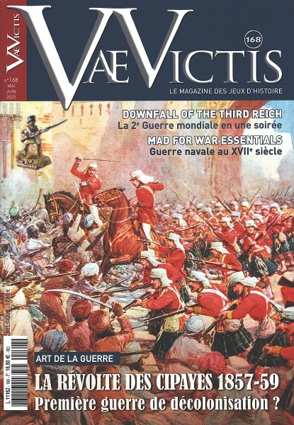 Vae Victis Magazine #168 - The Rebellion of the Sepoys (with printed English Rules !)