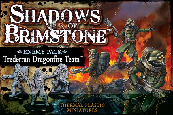 Shadows of Brimstone - Trederran Dragonfire Team (Thermal Plastic Enemy Pack)