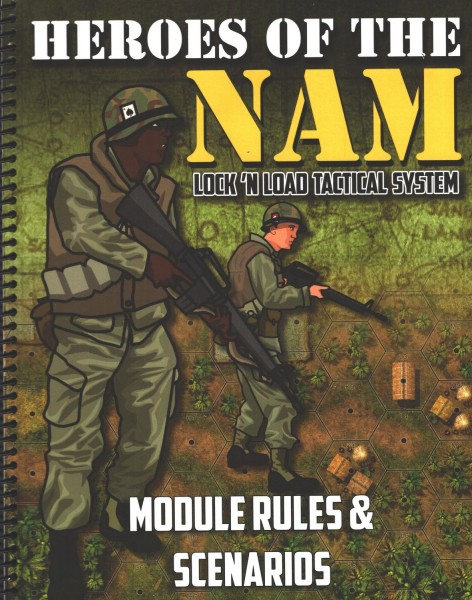 Heroes of the Nam Module Rules &amp; Scenarios Spiral-Bound Booklet