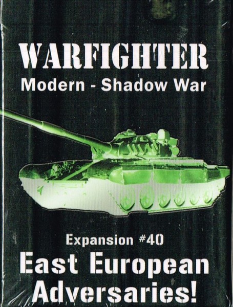 Warfighter Expansion 40 - Shadow War: East European Adversaries