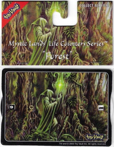 Mystic Lands Life Counter: Forest