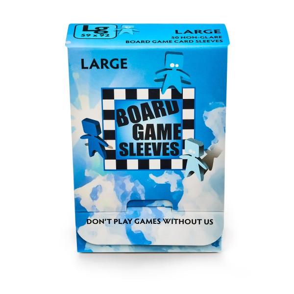 Board Game Sleeves: Large 59x92mm Matte (50)
