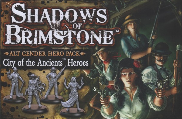 Shadows of Brimstone - Alternative Gender Hero Pack (City of the Ancients)