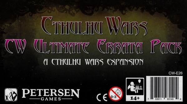 Cthulhu Wars: Ultimate Errata Pack