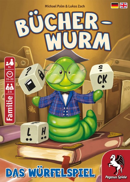 Bücherwurm - Das Würfelspiel (DE/EN)