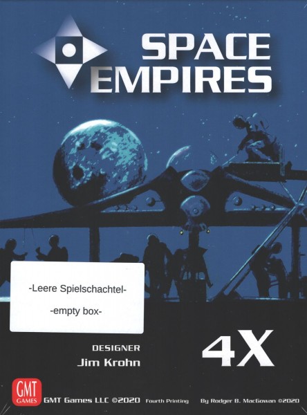 Space Empires 4X 3 Inch Box Empty