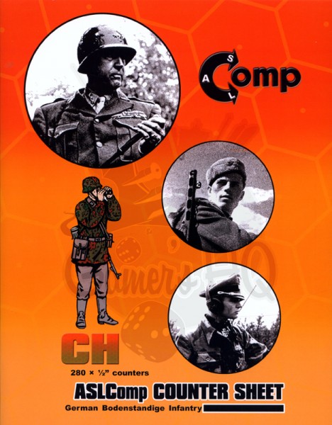 ASL Counterset: German Bodenstandige Infantry 1944
