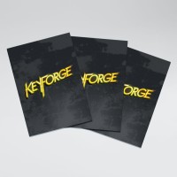 Keyforge - Black Logo Sleeves (40)