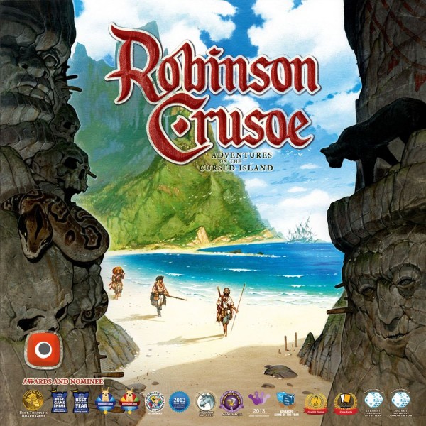 Robinson Crusoe 2nd print - Adventures on the Cursed Island