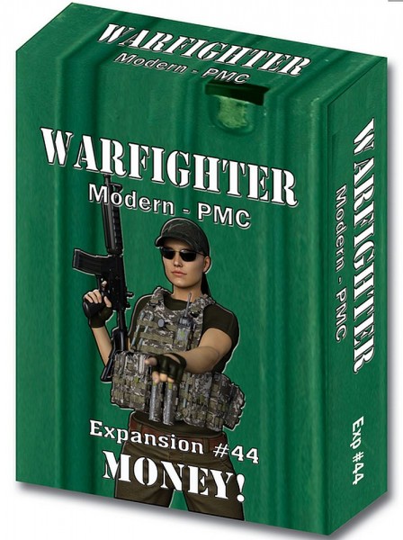 Exp 46 PMC And More Money ! Dan Verssen Games Warfighter Modern 
