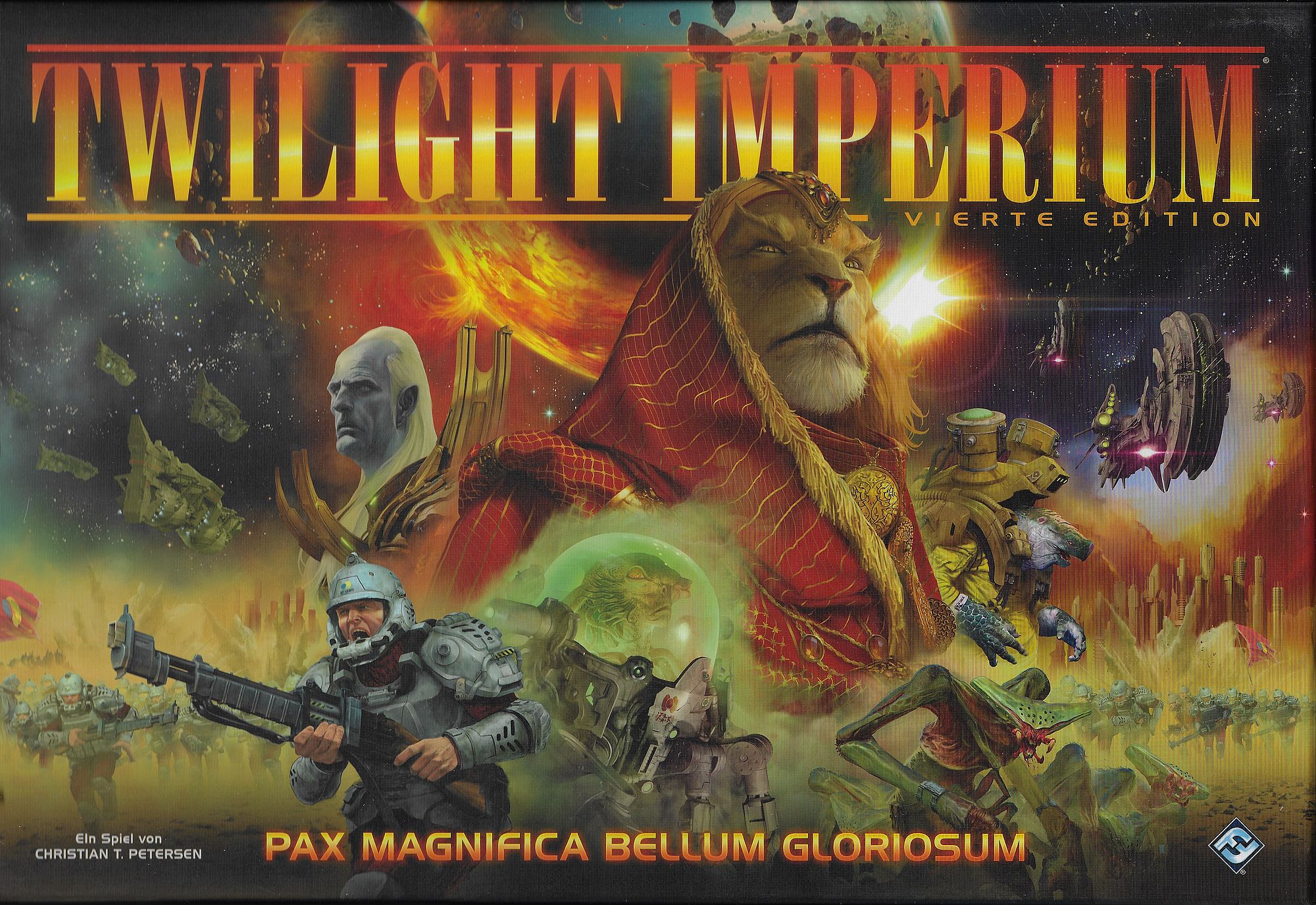 Grundspiel 4.Edition FFG Twilight Imperium deutsch