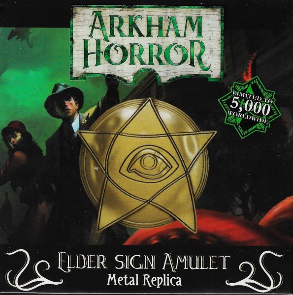 Arkham Horror: Elder Sign Amulet Metal Replica