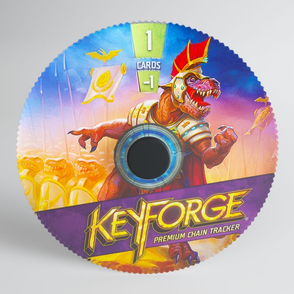Keyforge - Premium Chain Tracker &quot;Saurians Order&quot;