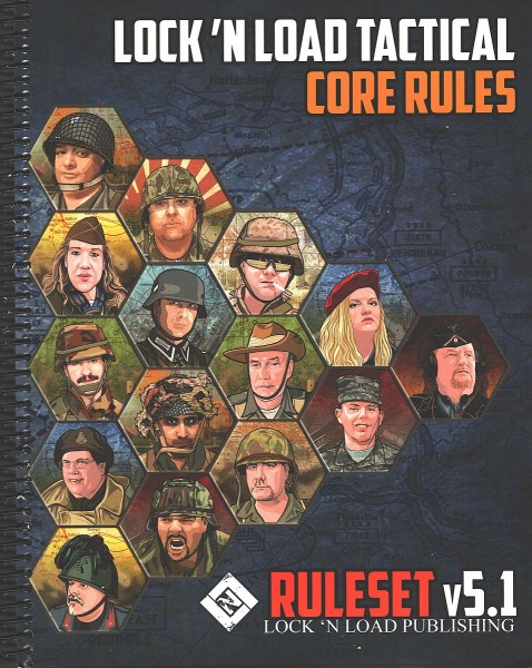 Lock´n Load Tactical Core Rules v5.1 Spiral-Bound Book