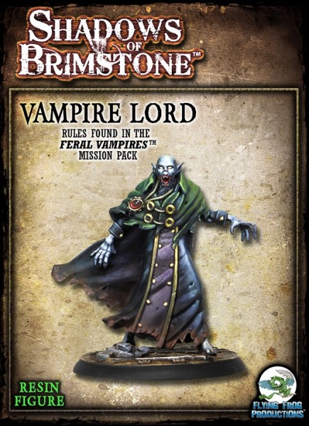 Shadows of Brimstone - Vampire Lord (Thermal Plastic Special Enemy)
