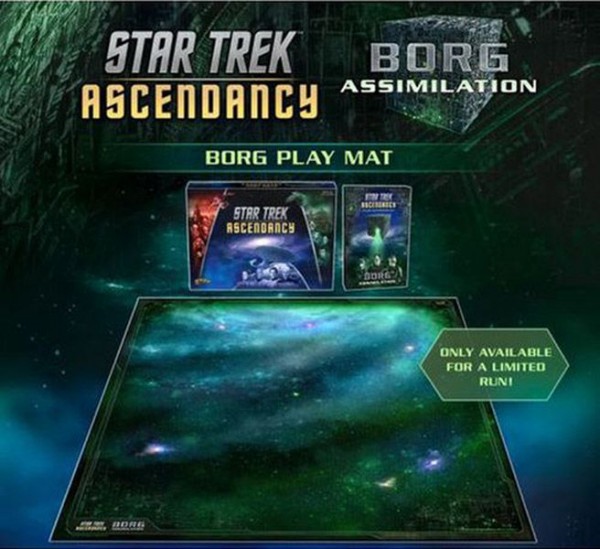 Star Trek Ascendancy: Borg Playmat (36&quot; x 36&quot; Vinyl)