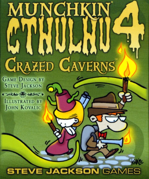 Munchkin: Cthulhu 4 - Crazed Caverns