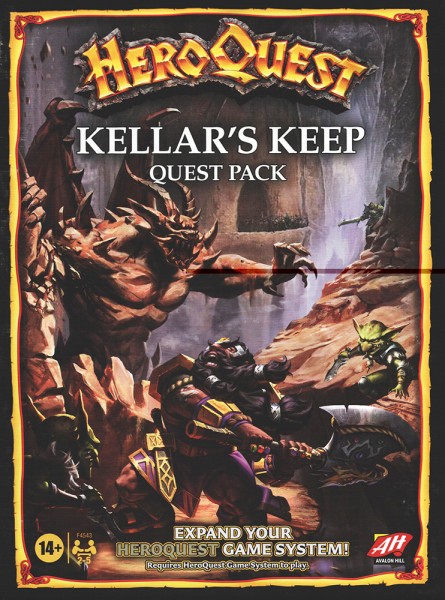 HeroQuest: Kellar&#039;s Keep (Quest Pack)
