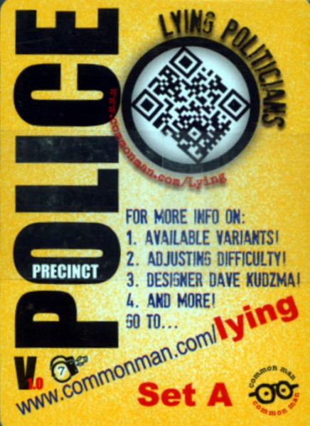 Police Precinct - Lying Politicans