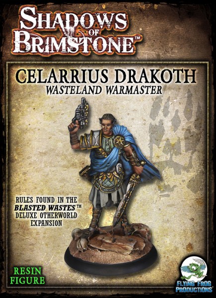 Shadows of Brimstone - Celarrius Drakoth, Wasteland Warmaster (Thermal Plastic Special Enemy)