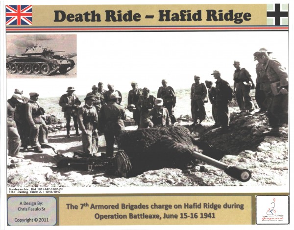 Death Ride: Hafid Ridge - Operation Battleaxe, 1941